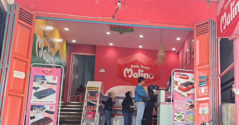 Outlet Bolu Susu Malino. Foto:duniacerita