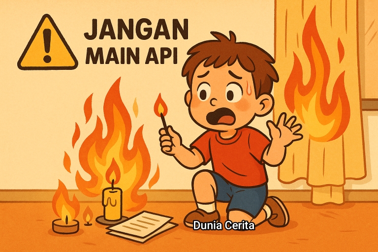 Peristiwa Anak Terbakar di Kendari Menggugah Hati