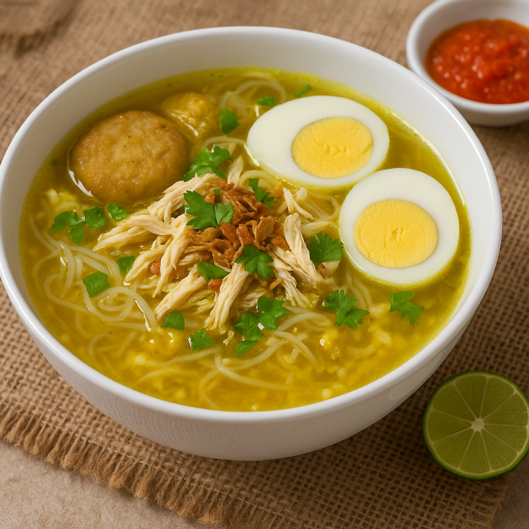 Ilustrasi Soto Banjar